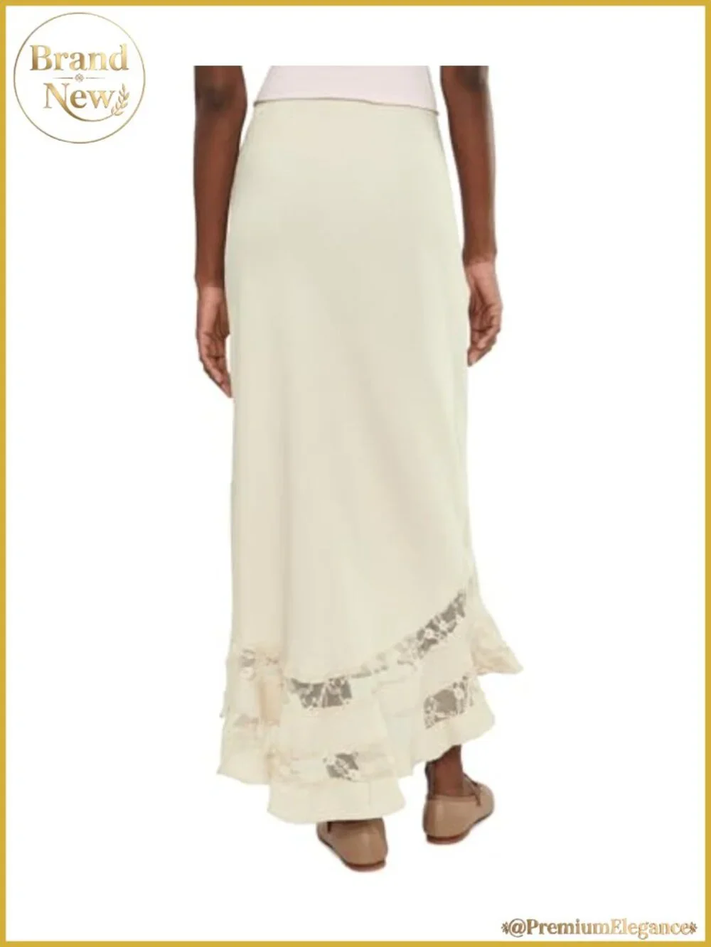 Free People Silk Half Slip Skirt Maxi Lingerie